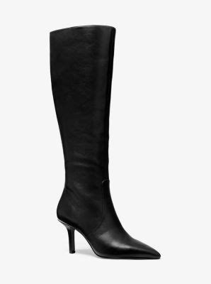 michael kors katerina boots|katerina leather knee high boot.